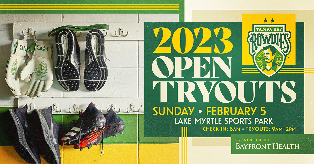 2023 Open Tryouts - Tampa Bay Rowdies