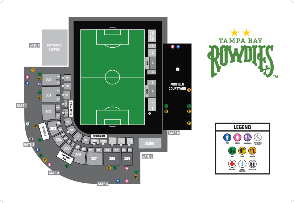 Stadium Map - Miami FC